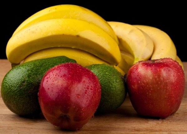 vitaminer bananer äpple avokado näringsplan hålla i god form