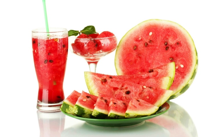 vattenmelon kost juice-press-dricka-idé-förfriskning