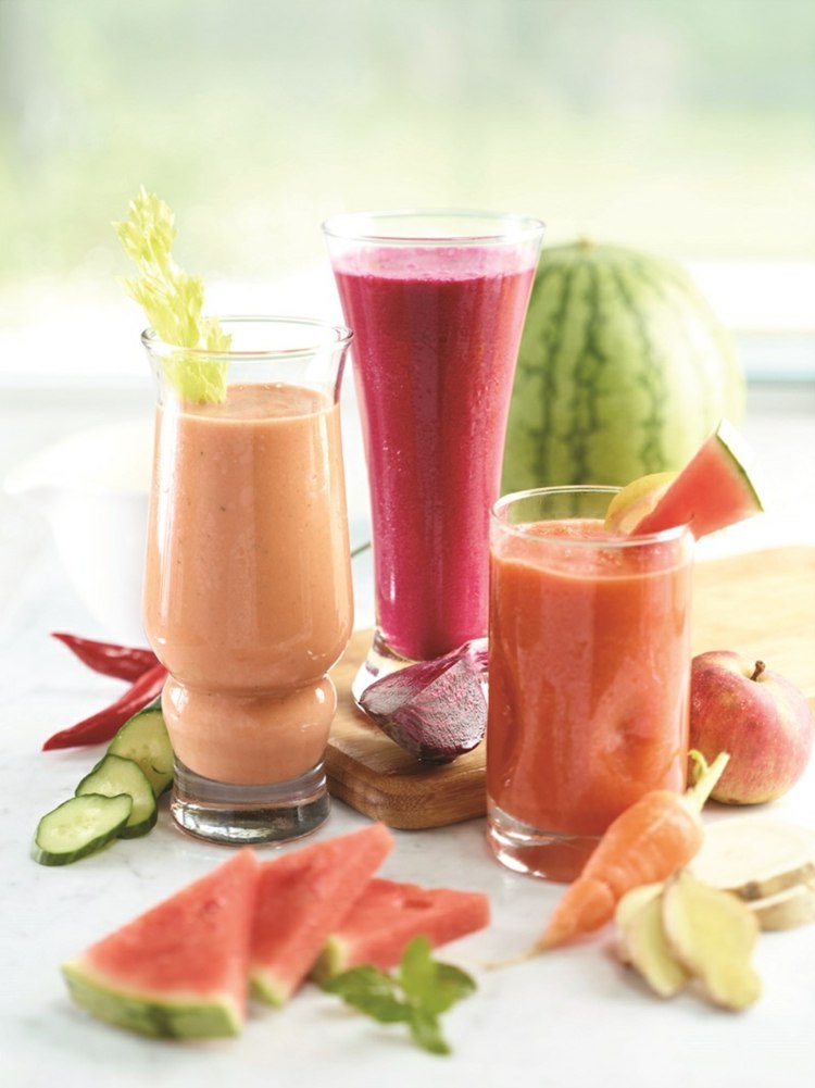 vattenmelon-diet-detox-idé-smoothie-frukt-grönsaker