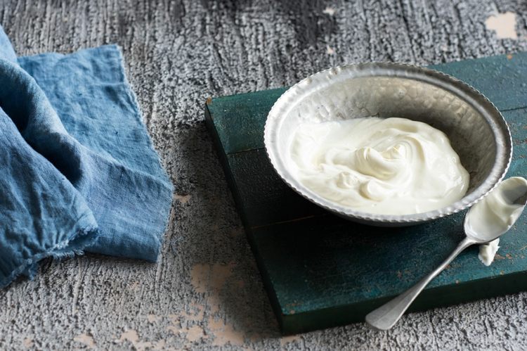naturlig yoghurt hälsosam tarmflora genom näring bra bakterier