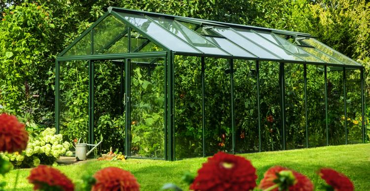 Glasväxthus för tomater och co. Stabil, långvarig attraktiv