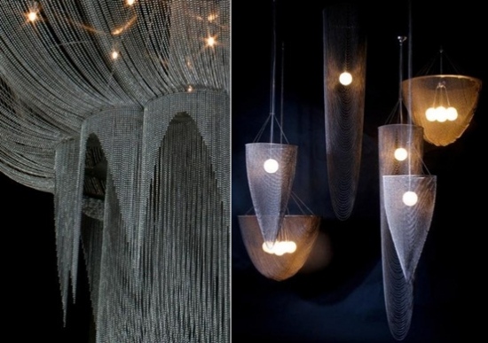 Ljuskrona Elegant bollkedja Willowlamp Sydafrika