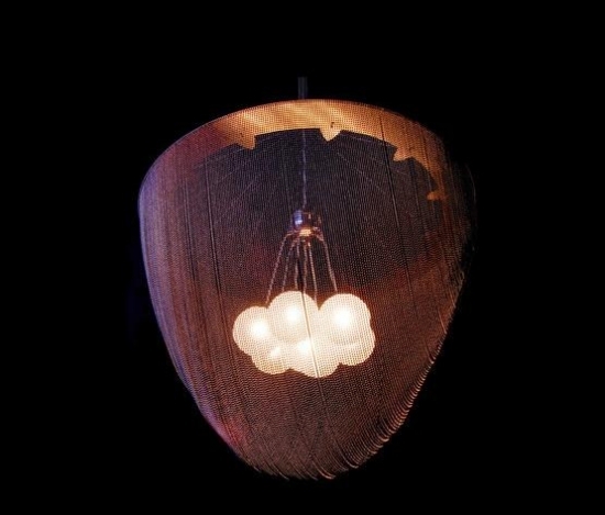 Pod design fågelbo tolkning lampor