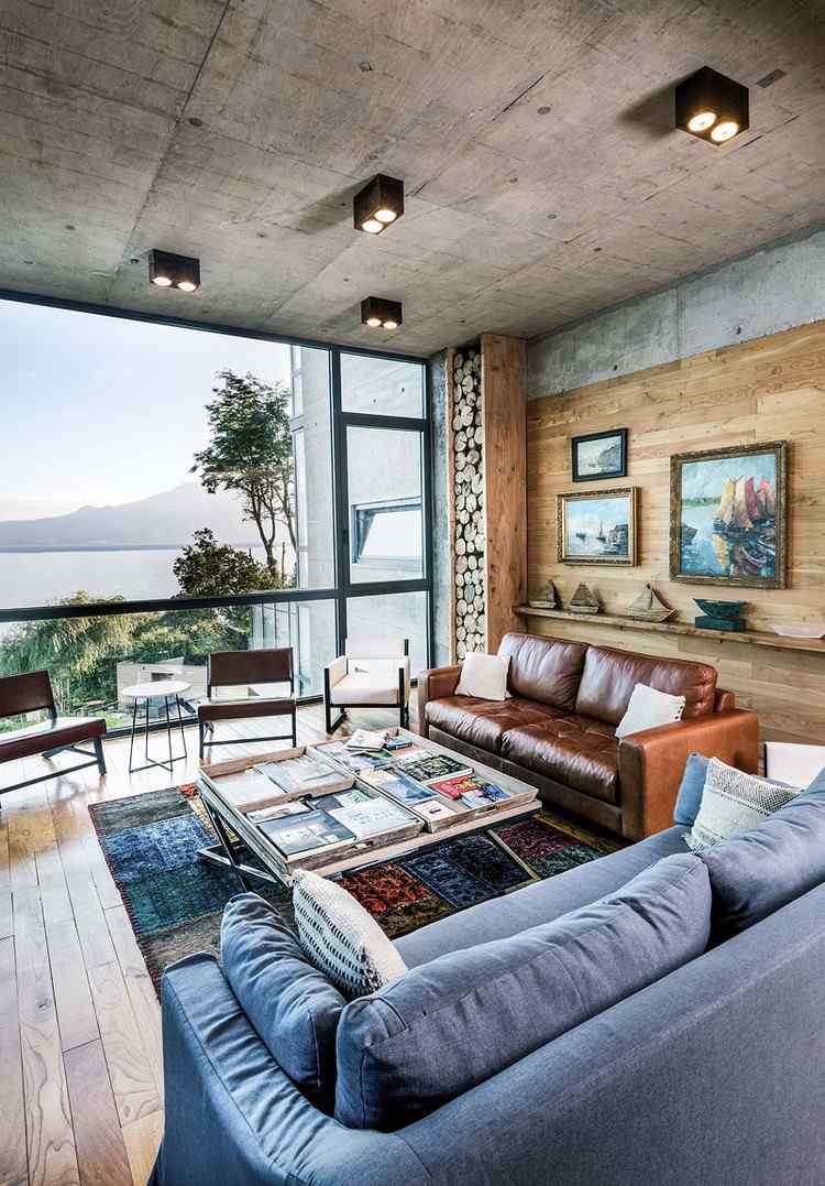 glas-betong-trä-interiör-design-hotell