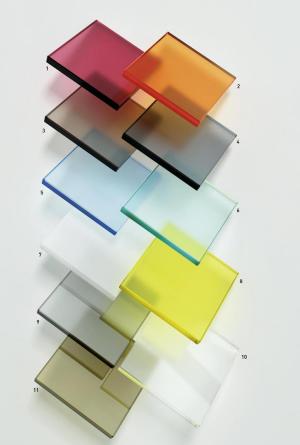 glas material dörrar färgade foa porte