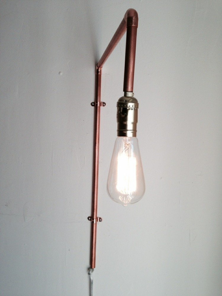 glödlampa-lampa-vintage-mässing-rör-stå-vägglampa