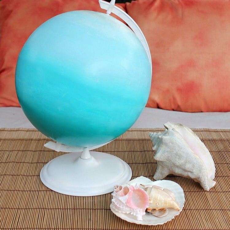 Globe-dekoration-ombre-färger-medelhavs-idéer