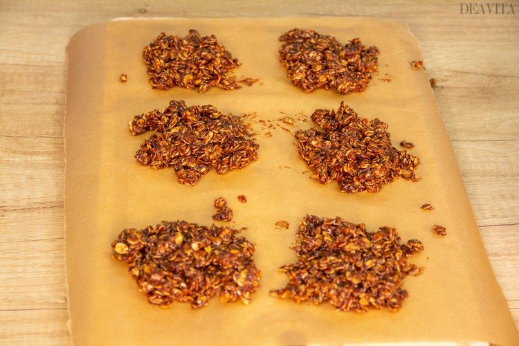 Förbered glutenfria kakor utan bakning