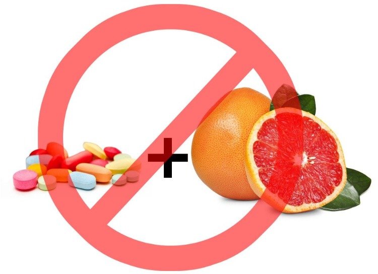 grapefrukt och medicinering kan påverka kroppen