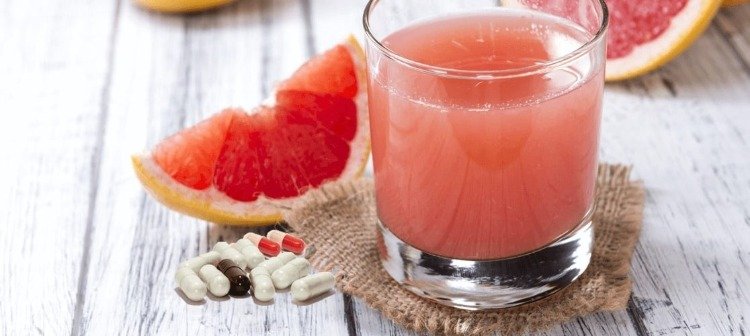 läkemedelsinteraktion grapefrukt läkemedel och juice konsumtion biverkningar antibiotika