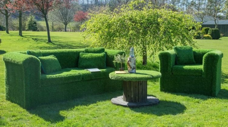 Bygg din egen gräs soffa sittgrupp-trädgårdsmöbler-dekorera