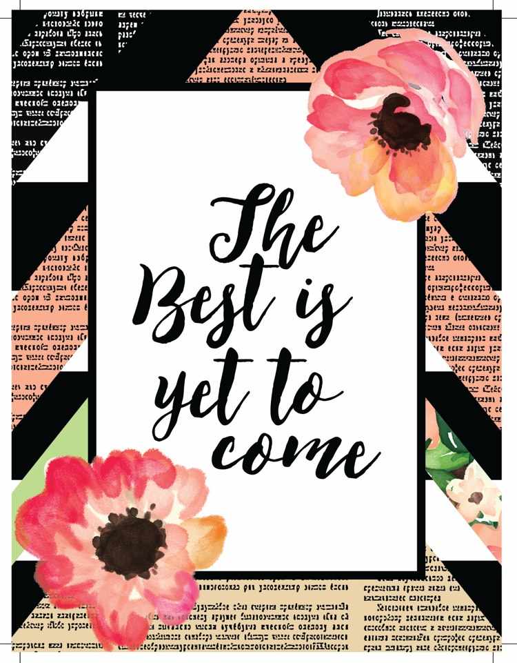 filofax-insatser-A5-Divider-motivation-säger-blommor