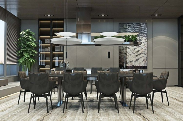 grå-möbler-matplats-matsal-bord-stora-stolar-möbler