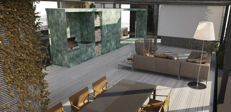 grå-möbler-grill-terrass-marmor-grön-lounge-matbord
