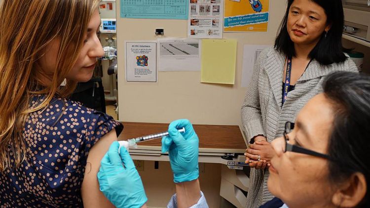 Vaccination mot influensa utförs årligen av hälsoorganisationen