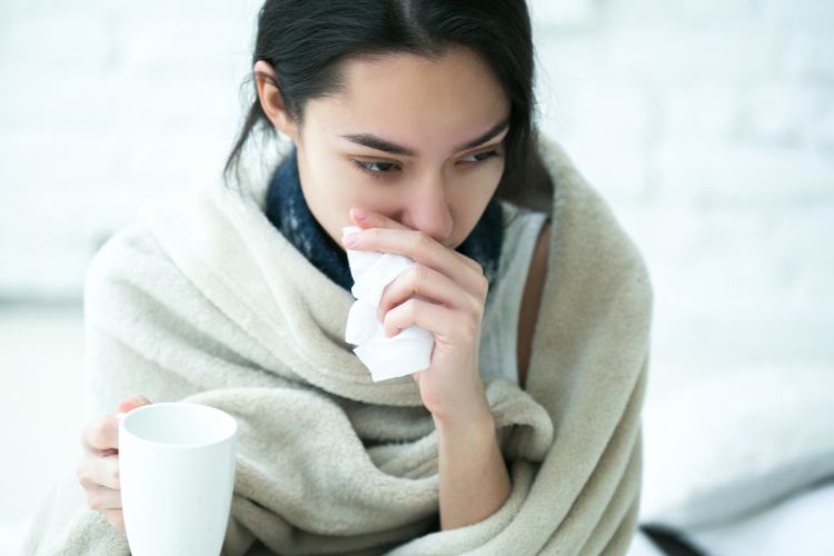 influensa och kyla kan inte existera i kroppen samtidigt