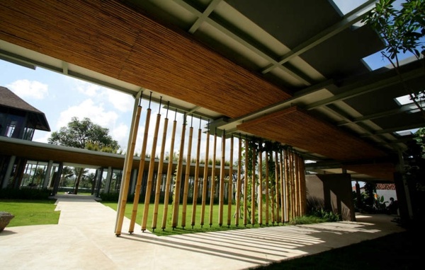 grön arkitektur - bambu i huset
