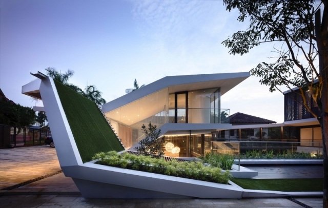 urban arkitektur landskapsarkitektur design rabatt plantering modern