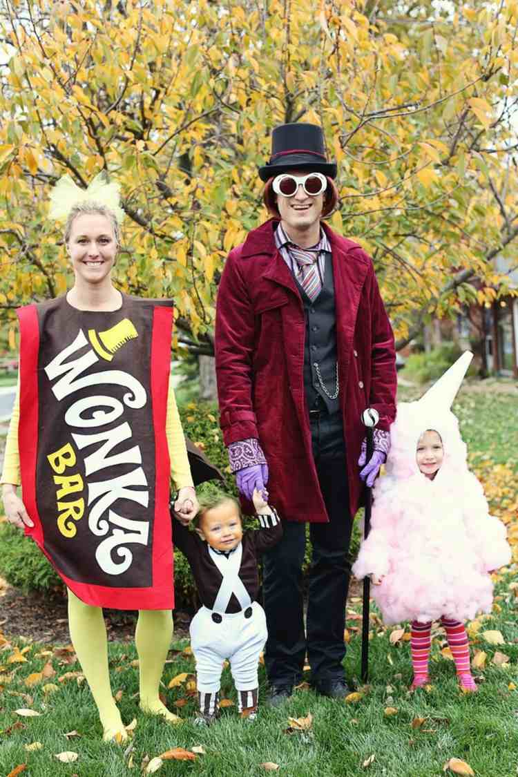 grupp-kostymer-karneval-familj-choklad-fabrik-willy-wonka-choklad
