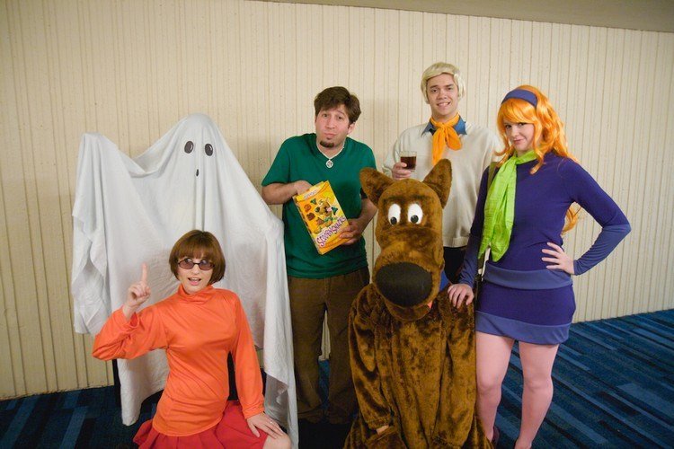 grupp-kostymer-karneval-scooby-doo-vänner-spöke
