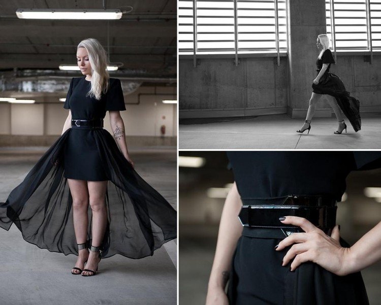 Gucci bälte svart mini klänning idéer