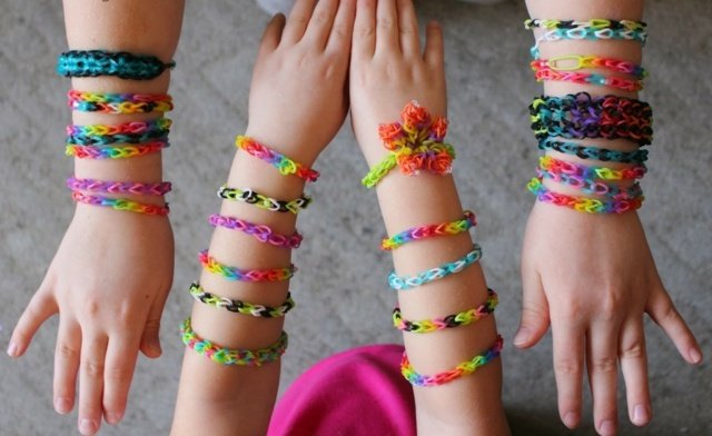 Armband själva gör idéer fläta barn