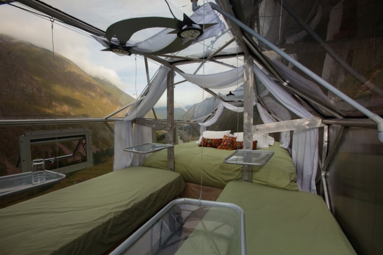 sov gott-sovrum-sängar-konstruktion-aluminium-transparent-extrem-höjd