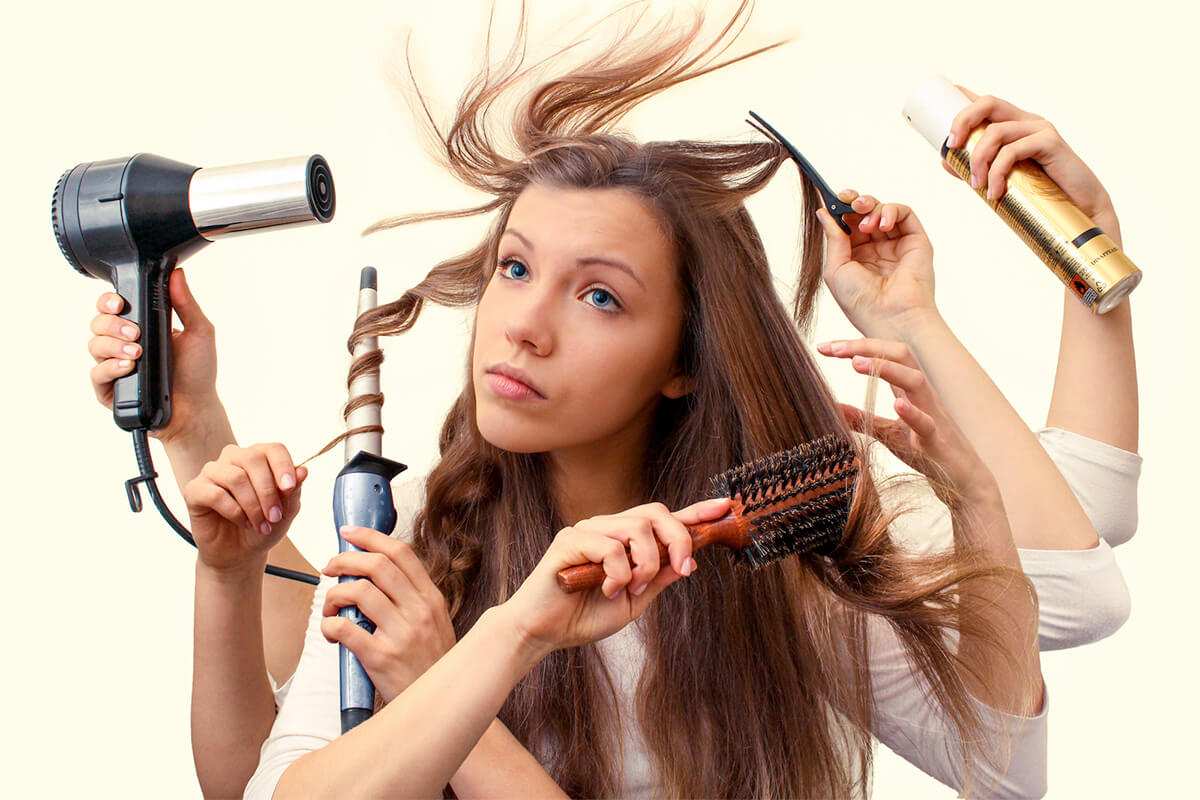 Hårvård på sommaren Värmeskydd Hemmetoder Gör hårbehandling själv