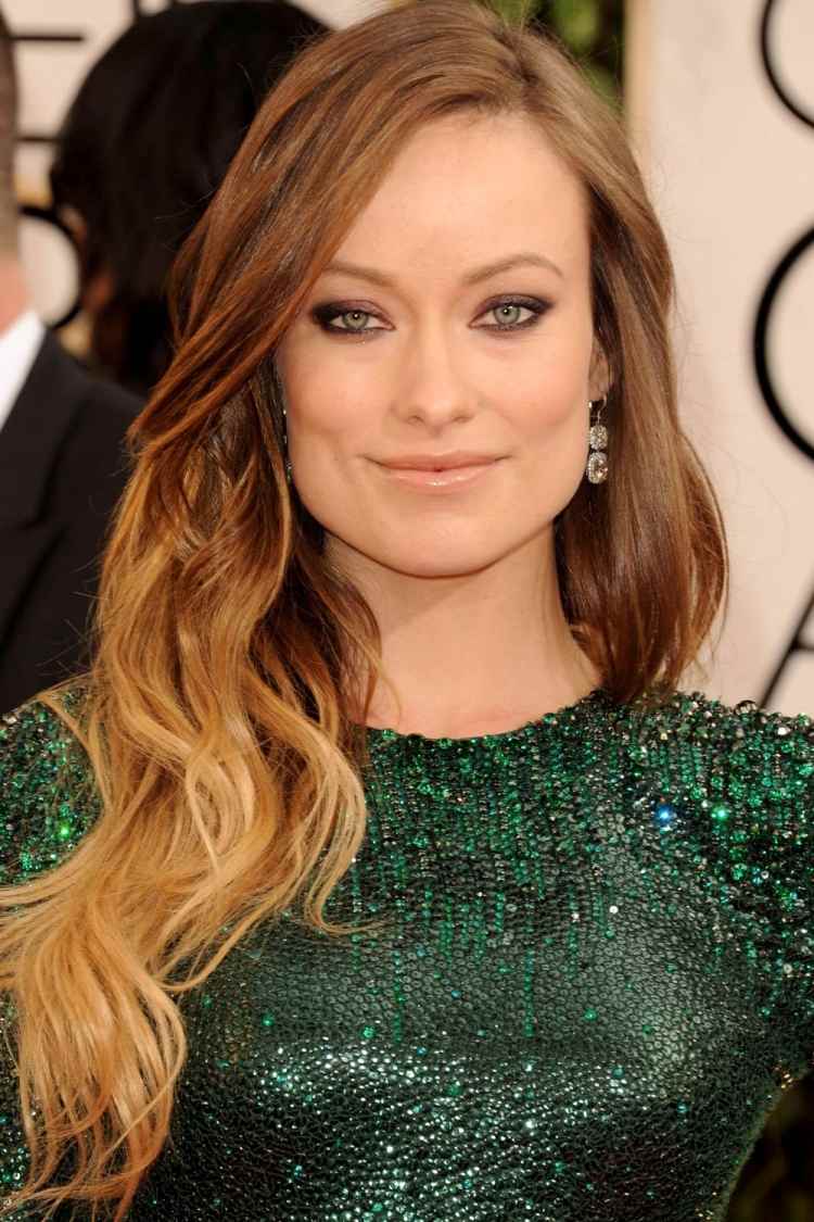 hårfärger-2014-trender-ombre-bruenette-straehnchen-Olivia-Wilde