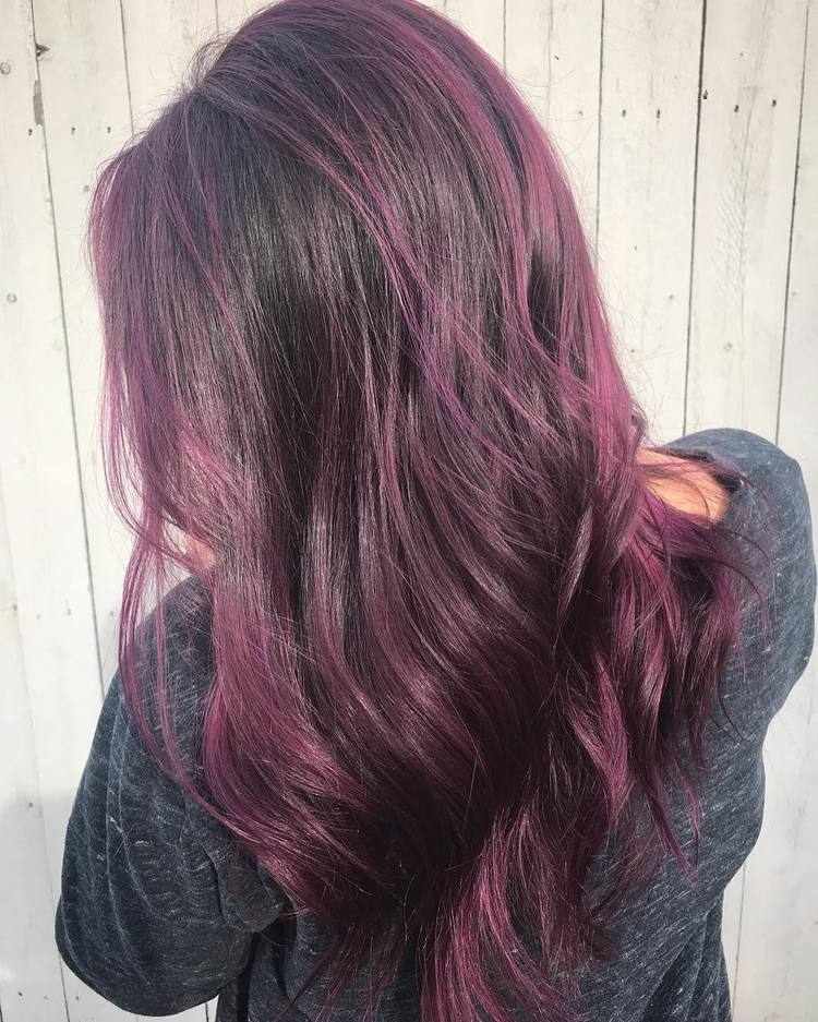 Chocolate Lilac Hair Hair Colors 2020 Lila hårstrån