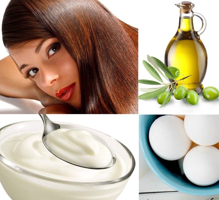 gör-det-själv-hår-behandling-olivolja-ägg-honung-majonnäs-närande