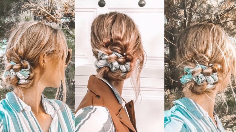 Hair Towels Hairstyles Instruktioner för snabba flätade frisyrer för långt hår