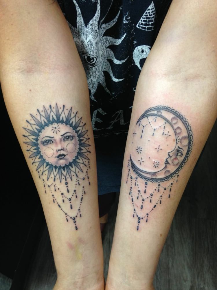 Dotwork tatuering design tatuering trender underarm tatueringar för kvinnor