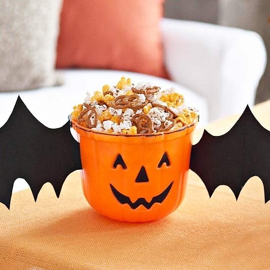 Plastkorgar-Halloween hantverksredskap pappersvingar bat