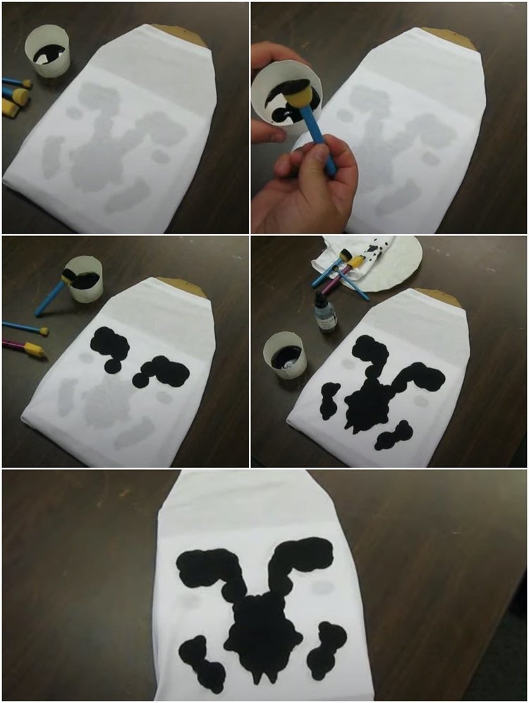 Rorschach mask gör dig själv instruktioner