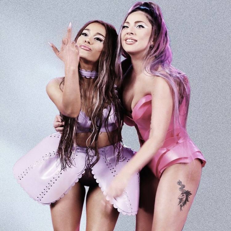 Costume Trends 2020 - Ariana Grande och Lady Gaga från musikvideon för Rain on me