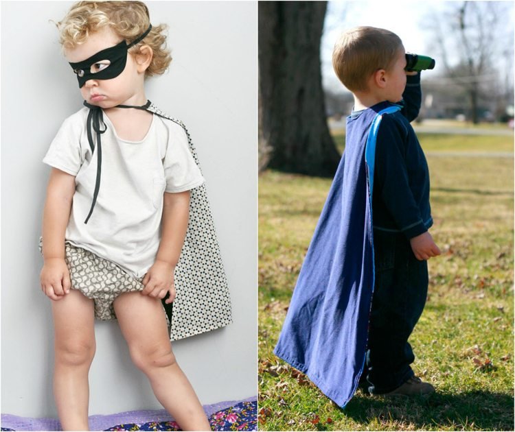 halloween-kostymer-gör-det-själv-småbarn-capes-superhjältar