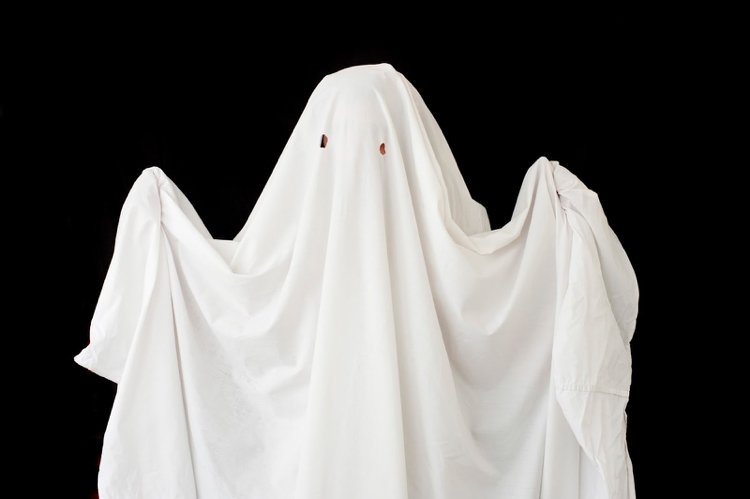 Gör-det-själv Halloween-kostymer-spök-kostym-säng-lakan-spöke
