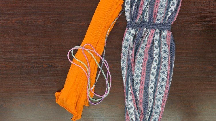 halloween kostymer för kvinnor hippie klänning halsduk kedja