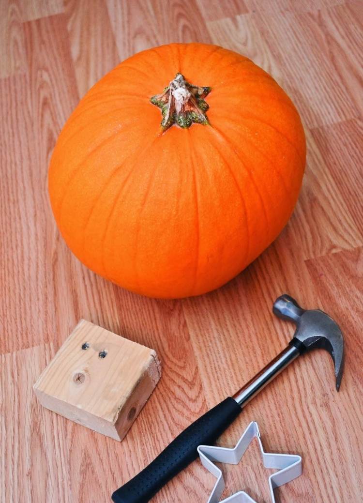 Halloween pumpa carving mallar-stjärnor-kakformar-nammer-skär-ut-ihåliga-ut-diy