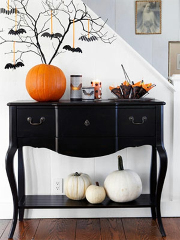spännande Halloween dekoration idé