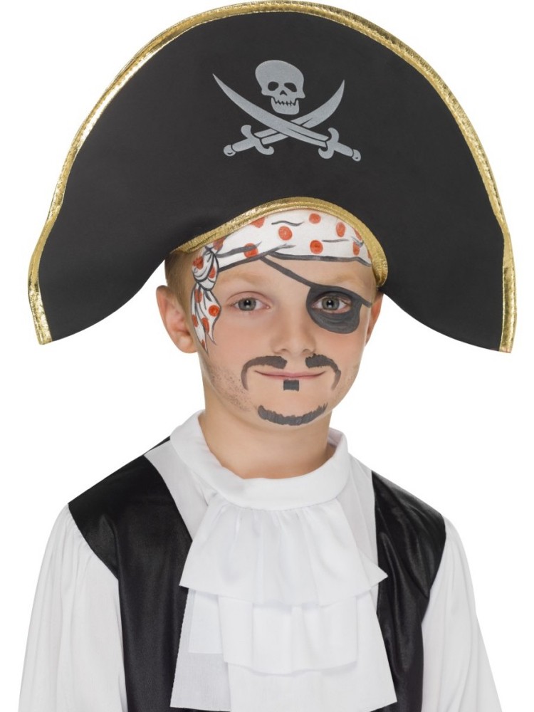 pirat-smink-barn-skägg-kajal-karneval