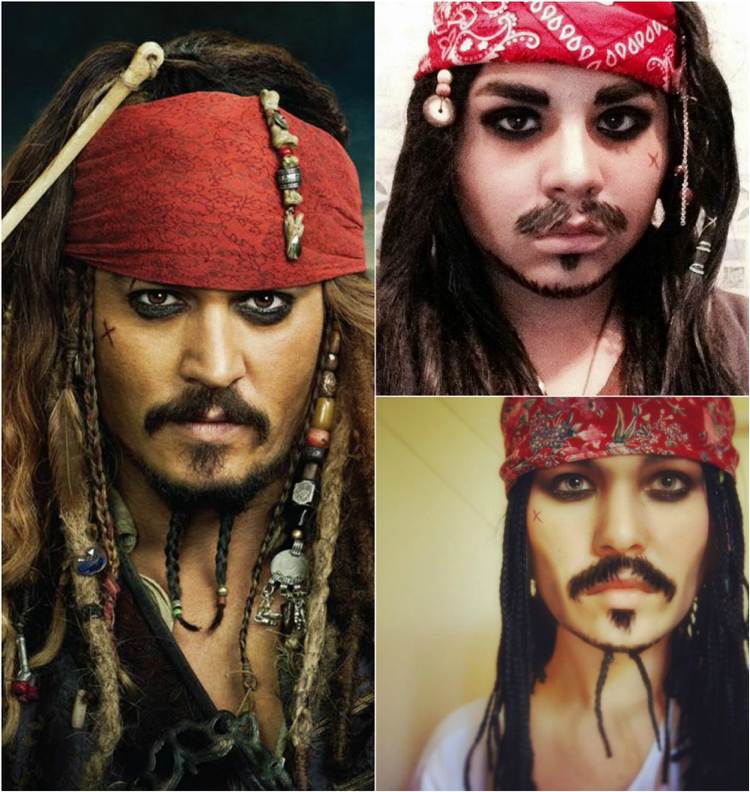 jack-sparv-skägg-make-up-kajal-fläta-stick