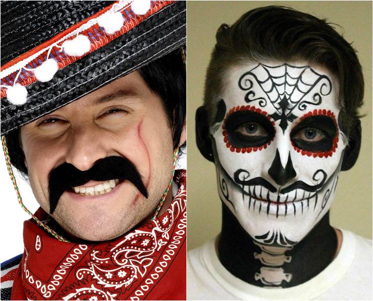 halloween-smink-tips-mexikansk-mustasch-sockerskalle