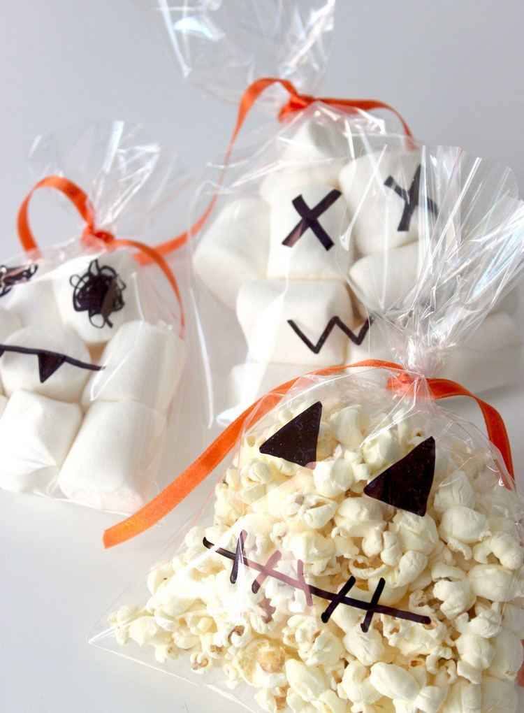 halloween-godis-förpackning-lätt-kreativa-väskor-marshmallows-popcorn