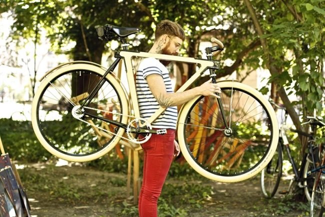 designer cyklar av trä bsg cyklar lätt konstruktion