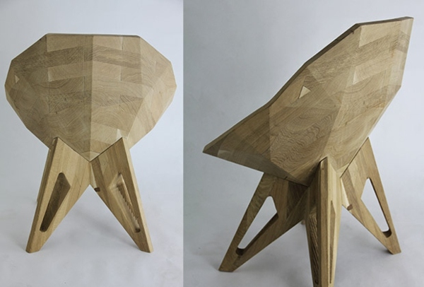 Stolsdesign möbler i massivt trä