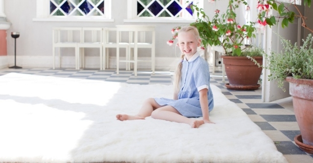 mattor alpacka päls a-matta estland vita barn skonsamma