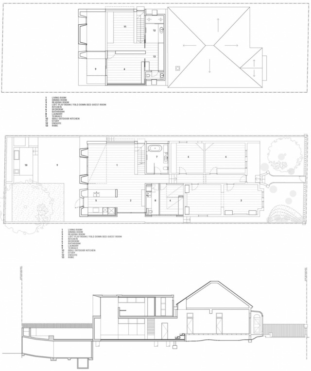 Byggprojekt en volym planlösning konstruktionsplan