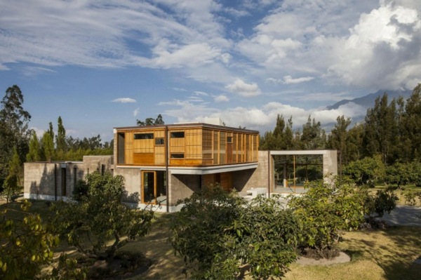 modern arkitektur betong trä sydamerika